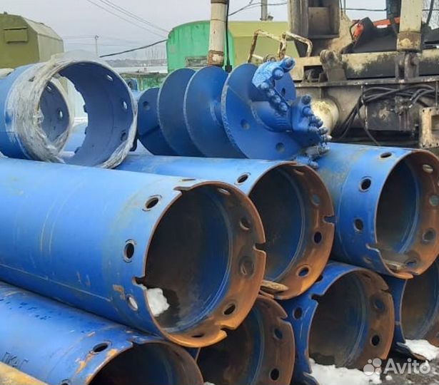 Обсадные трубы 620 и 800 Bauer стандарт новые