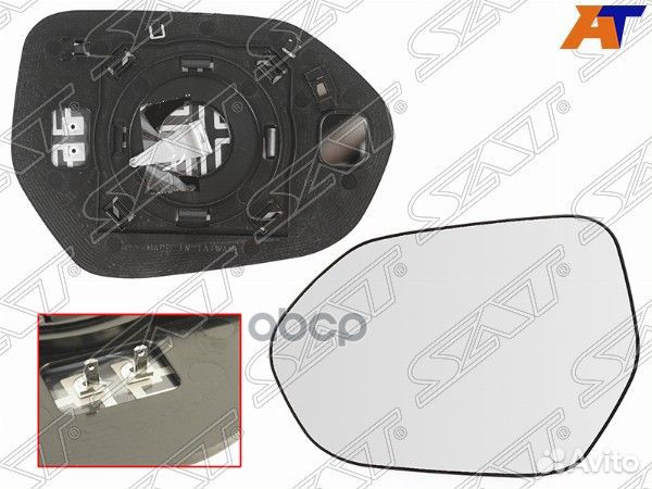 Полотно зеркала toyota camry 18-22 LH сферическ