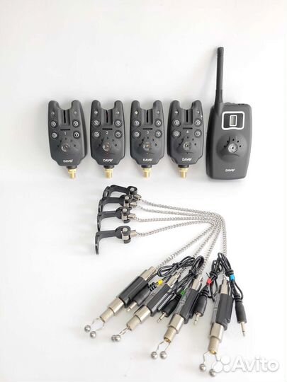 Набор сигнализаторов поклевки dayo 4+1, 47027