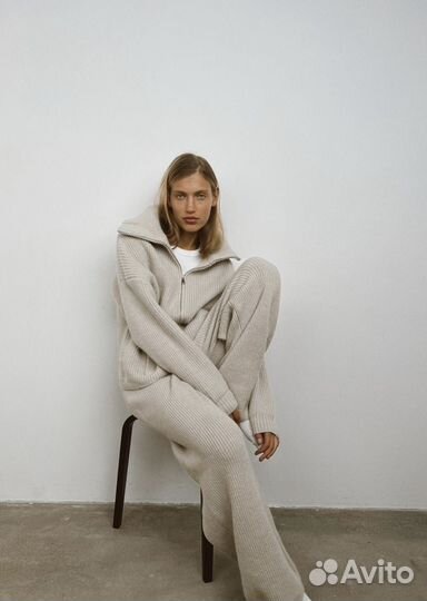 Вязаный брючный костюм adli store