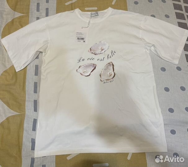 Футболка женская оверсайз mokoz с биркой новая