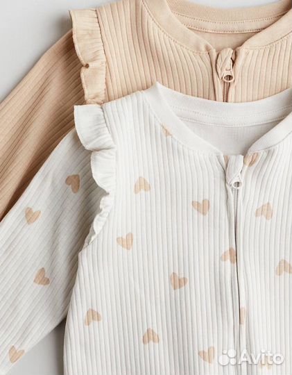 Слип в рубчик на молнии Н&М 74,80