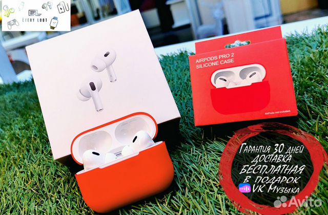 AirPods Pro 2 / 1 с Шумоподавлением + VK музыка