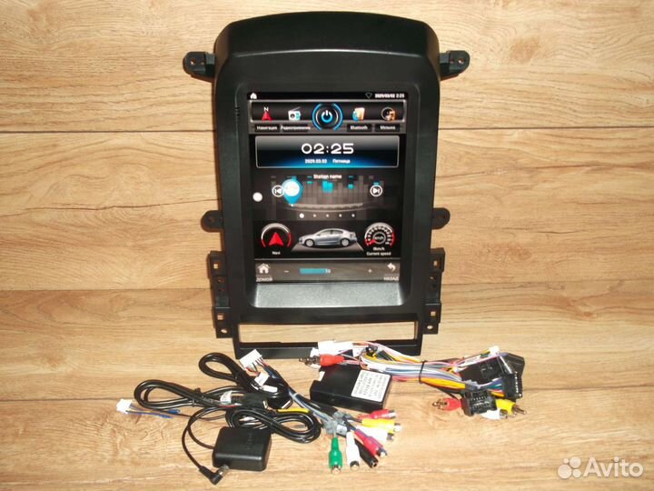 Магнитола Chevrolet Captiva Android типа Tesla