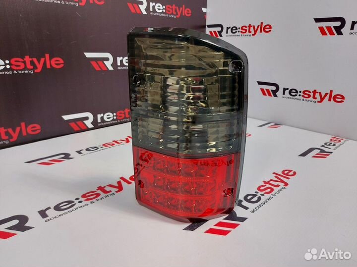 Стопы Nissan Safari 60 Красно-Черные Диодные S2575