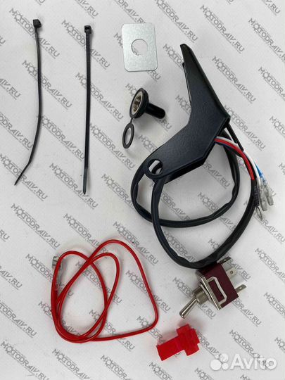 Рычаг газа Буран,Тайга металлический с подогревом