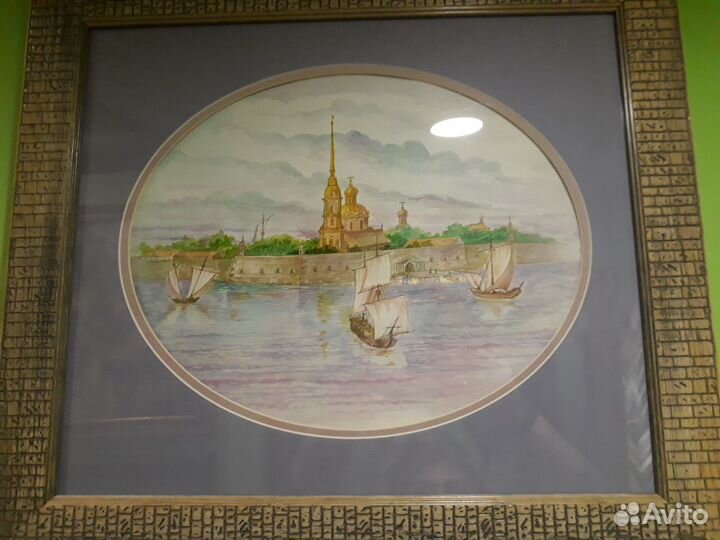 Продажа вышитых и написанных картин