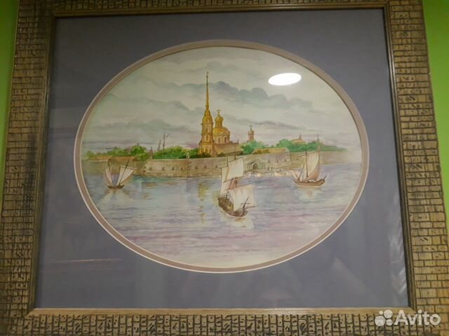 Продажа вышитых и написанных картин