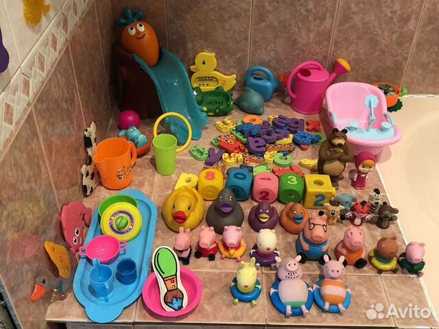 Игрушки для купания для ванной