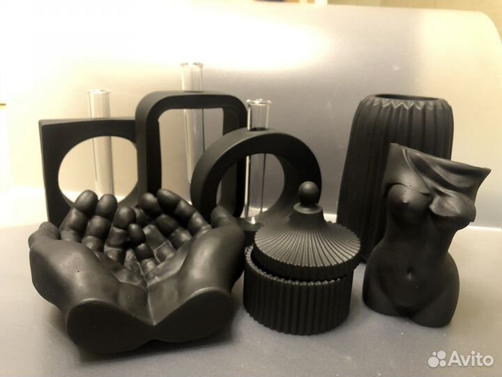 Руки, Ваза для сухоцветов, декор для дома