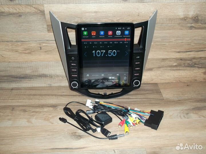 Магнитола Hyundai Solaris Tesla Android