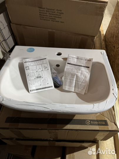 Раковина подвесная Vitra S-20 60 см 5503B003-0001