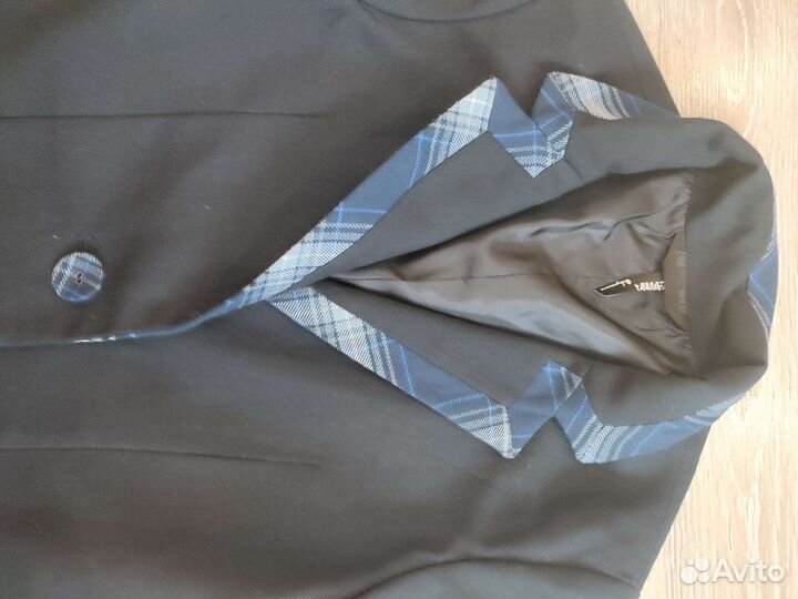 Жакет жилет школьный темно синий фирма Orby