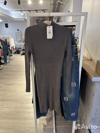 Платье лапша Calvin Klein L новое