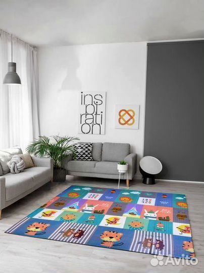 Детский коврик для ползания новый