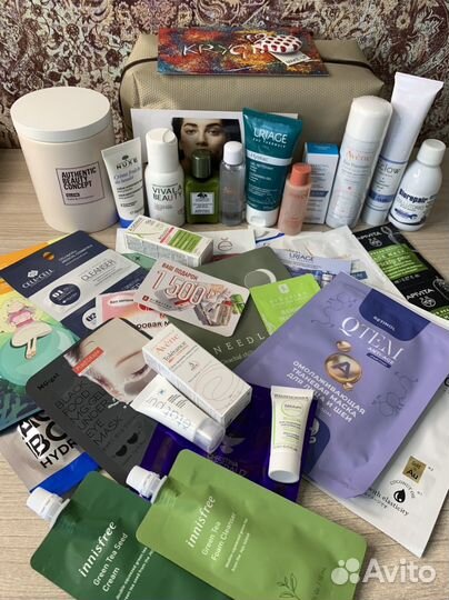 Крыгина бокс Clarins aven uriage elemis payot