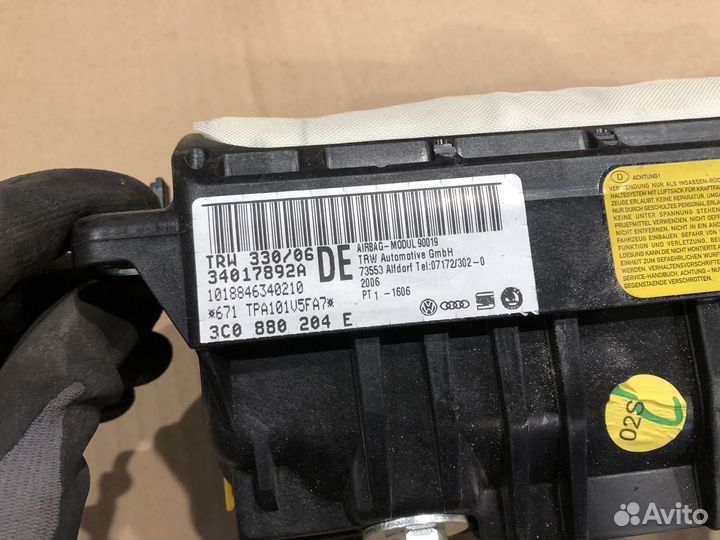 Подушка безопасности VW Passat B6