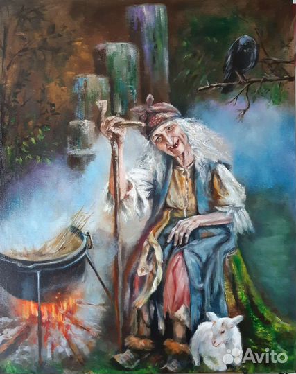 Картина маслом на холсте 