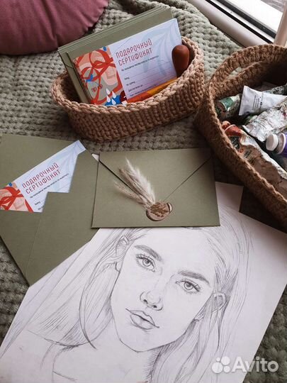 Подарочный сертификат на мастер класс по живописи