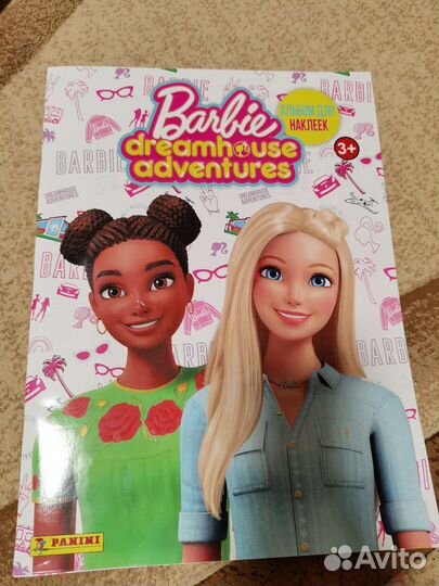 Наклейки panini Барби