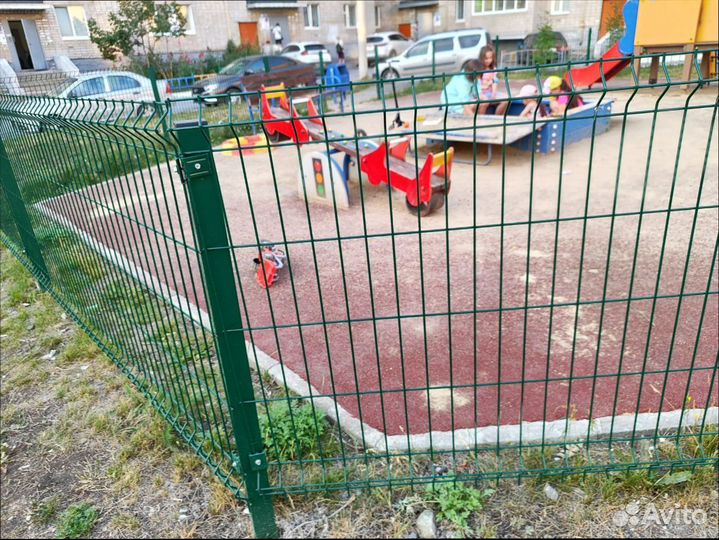 Забор сетка 3d