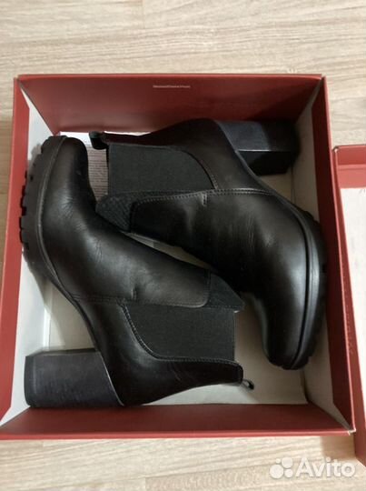 Ботильоны новые кожаные Marco Tozzi 40