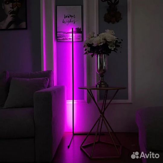 Лампа для фото угловая RGB 120 см