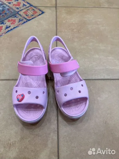 Сандалии crocs j2 для девочки