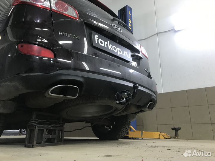 Фаркоп Лидер Плюс для Hyundai Santa Fe 2006-2012