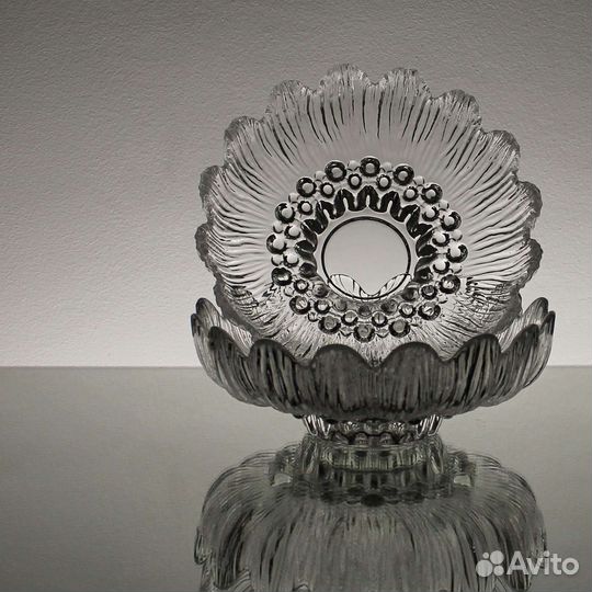 Ваза хрустальная