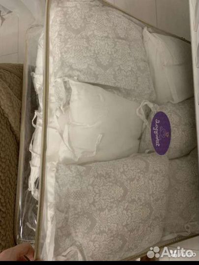 Бортики в кроватку