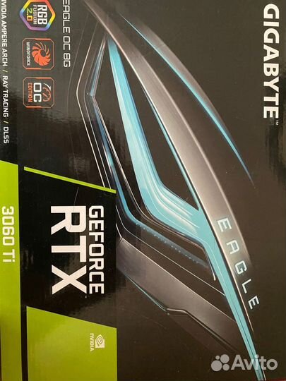 Видеокарта gigabyte GeForce RTX 3060 Ti eagle OC