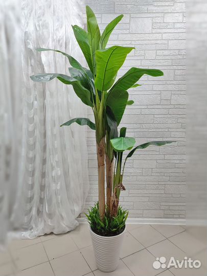 Пальма банановая искусственная