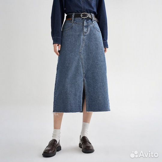 Юбка джинсовая