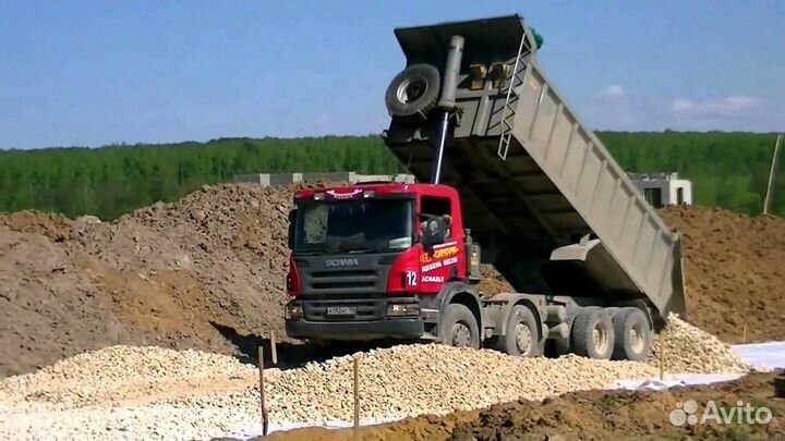 Карьерный песок с доставкой