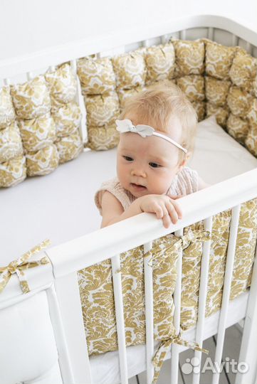 Постельное Белье и бортики 10в1на кроватку