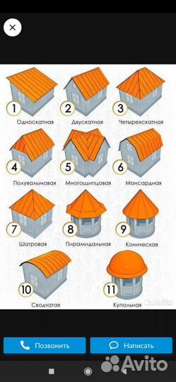 Крыша кровельные работы