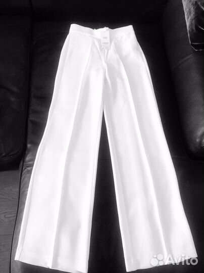 Брюки палаццо белые женские новые Mango 42