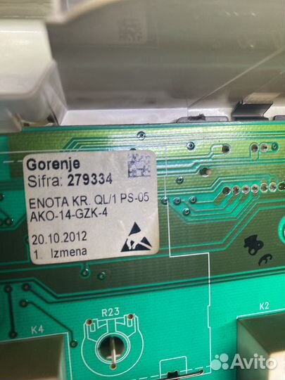 Модуль стиральной машины горение ws50z149N