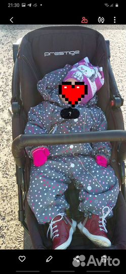 Коляска 3 в 1 DorJan Prestige Butterfly (3 в 1)