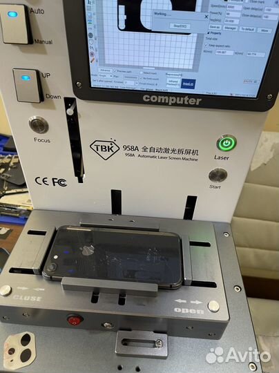 Замена задней крышки (стекла) iPhone