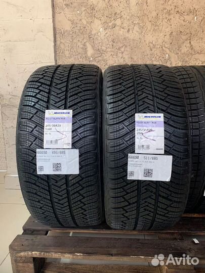 Michelin Pilot Alpin PA4 245/35 R20 и 275/30 R20
