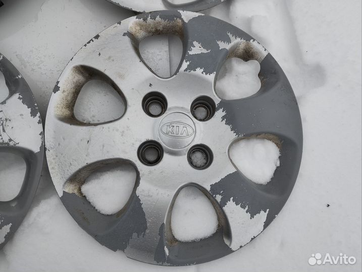 Колпаки на колеса r 15 kia rio.Комплект из 4 шт