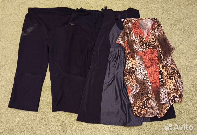 Вещи для беременных пакетом, р.48-50