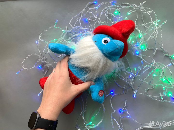 Мягкая игрушка смурфик интерактивная