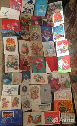 Новые. Советские открытки 70-80 е годы. СССР