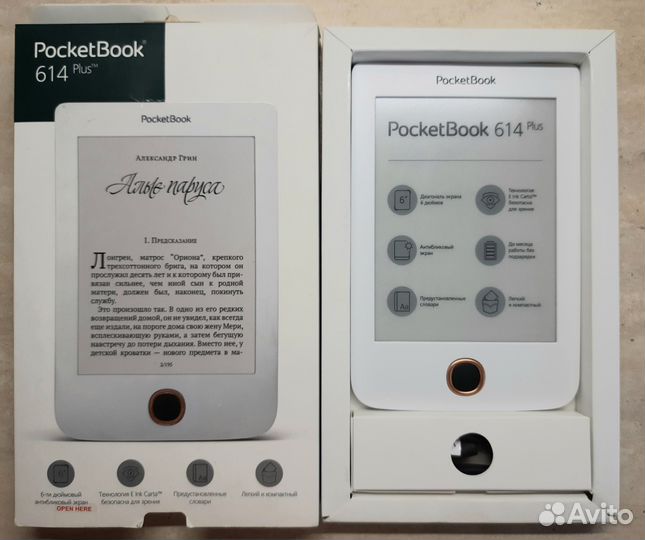 Электронная книга pocketbook 614 plus
