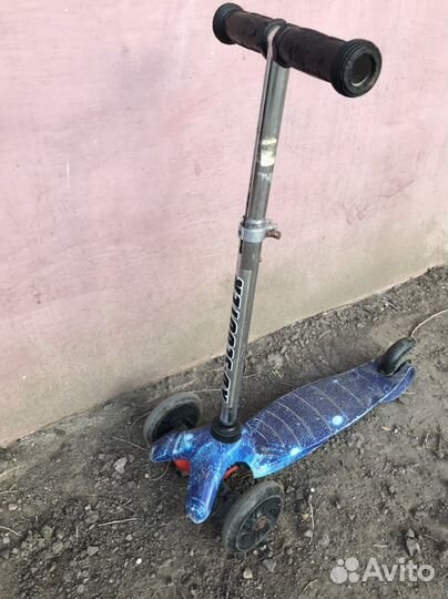 Самокат детский трехколесный бу