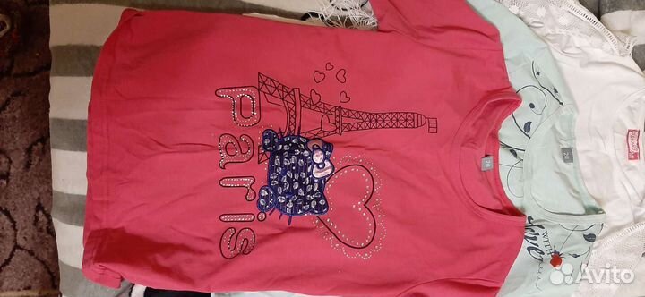 Одежда пакетом для девочки 134 140