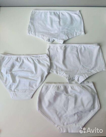 Новое белье на девочку трусики носочки колготки